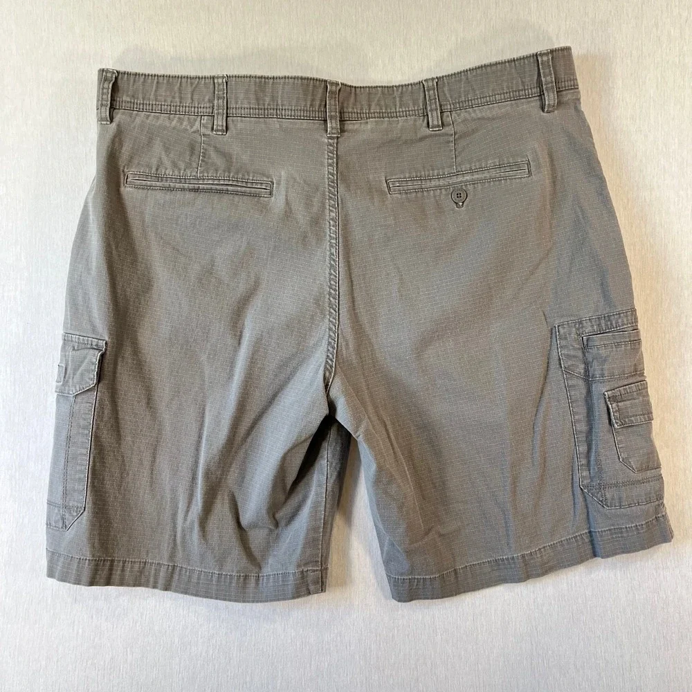 Weatherproof Ripstop Shorts Mens 40 Grey Cargo 9